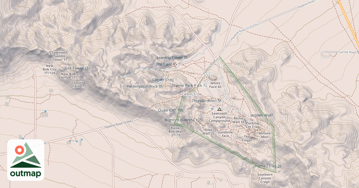 Map of Carbon