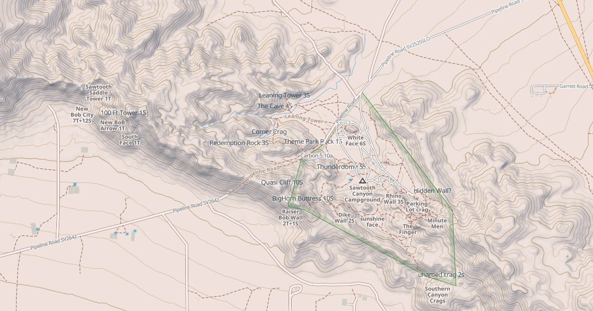 Map preview of Carbon