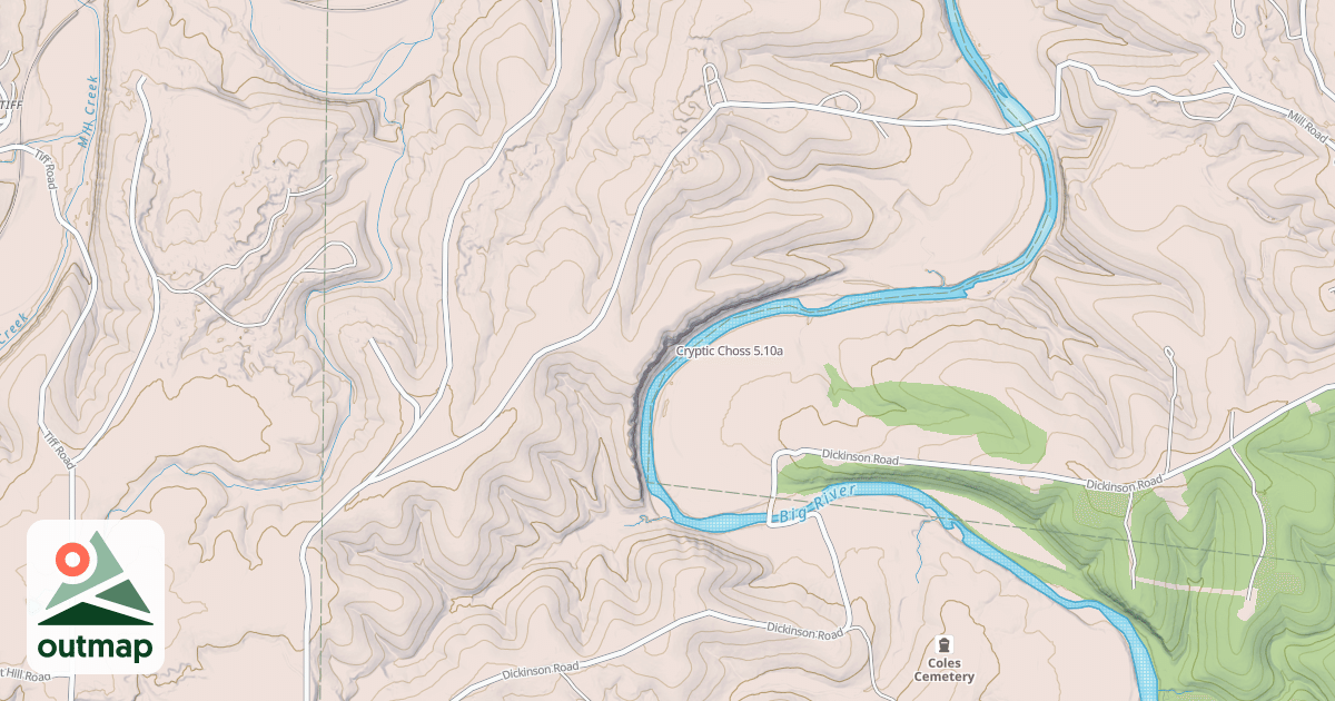 Map of Cryptic Choss