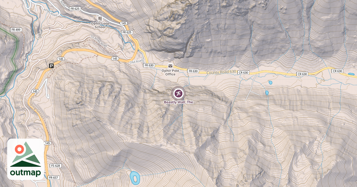 Map of Beastly Wall, The