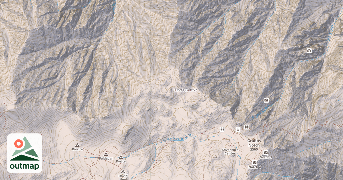 Map of But of Quartz