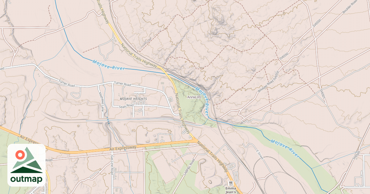 Map of Annie