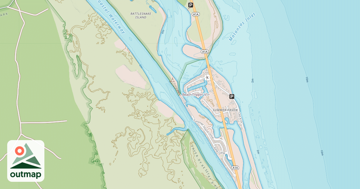 Map of Beach Trippin'
