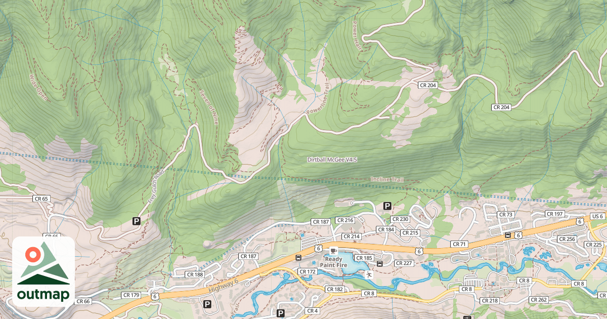 Map of Dirtball McGee