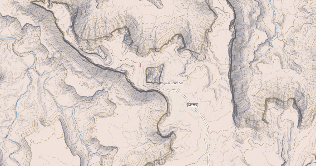 Map preview of Regular Route