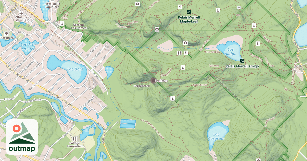 Map of Confidure