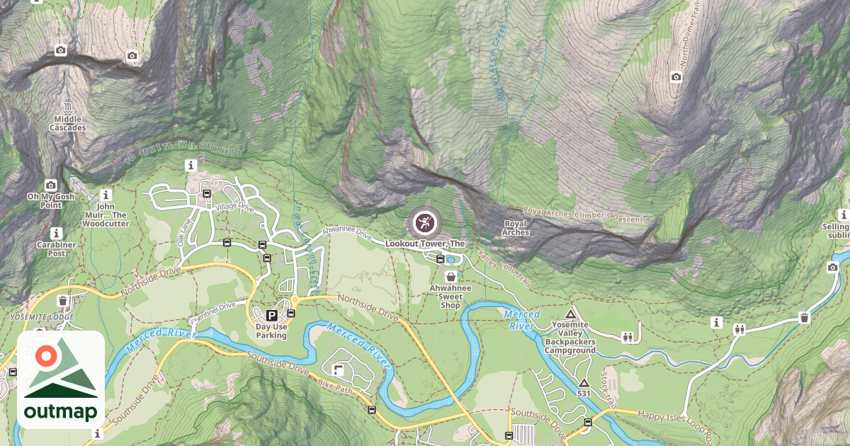 Map of Lookout Tower, The