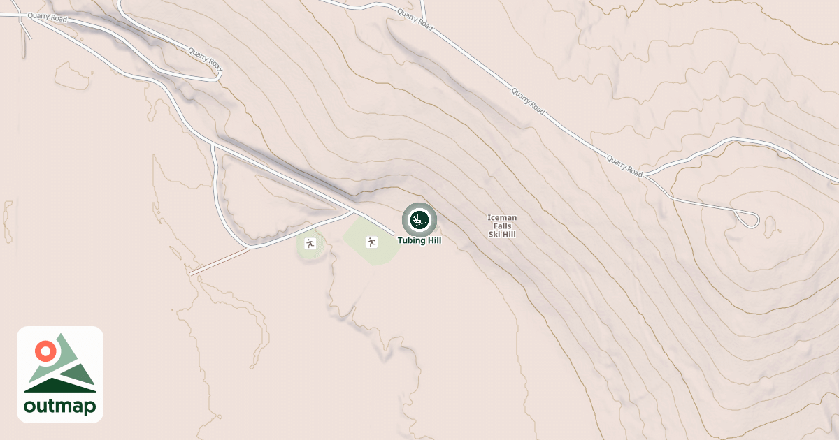Map of Tubing Hill