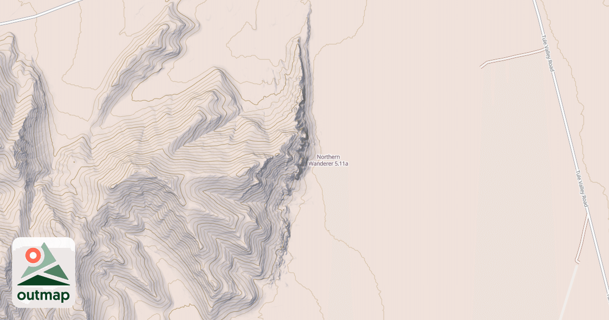 Map of Northern Wanderer