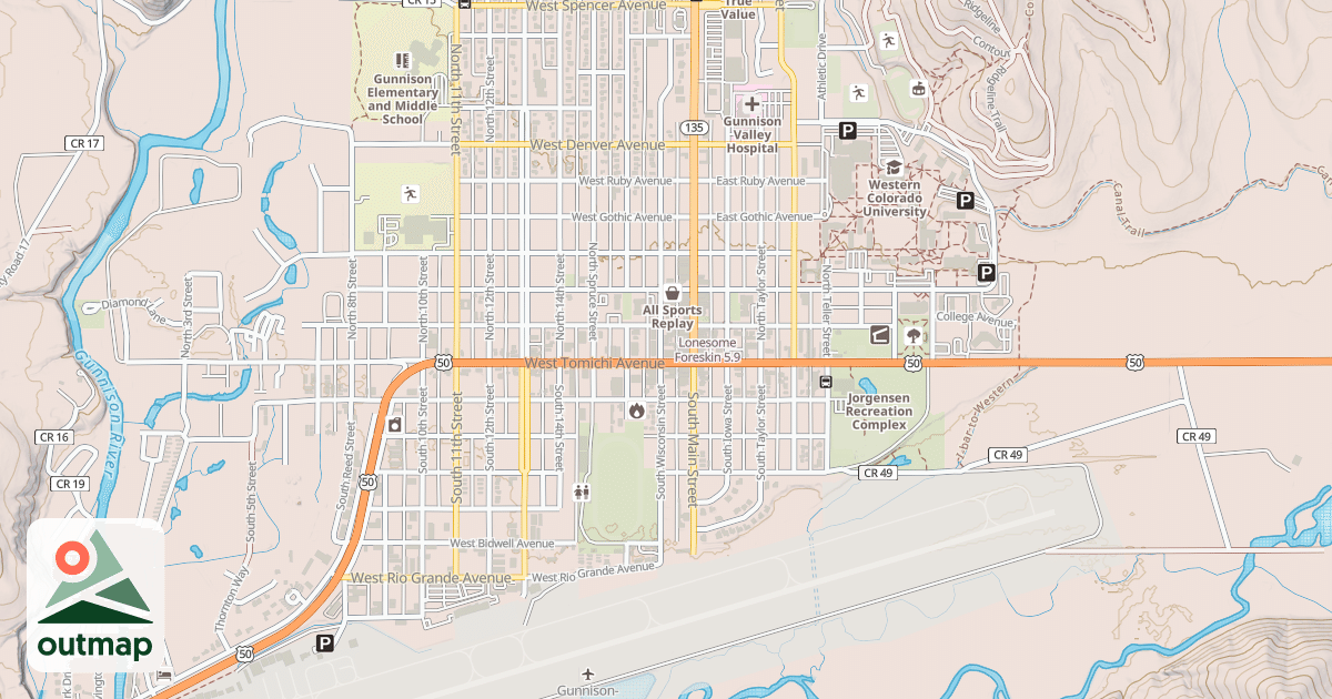 Map of Lonesome Foreskin