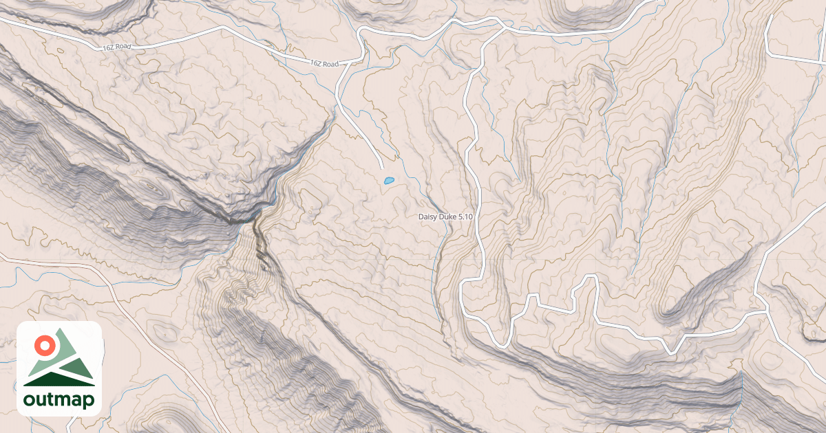 Map of Daisy Duke