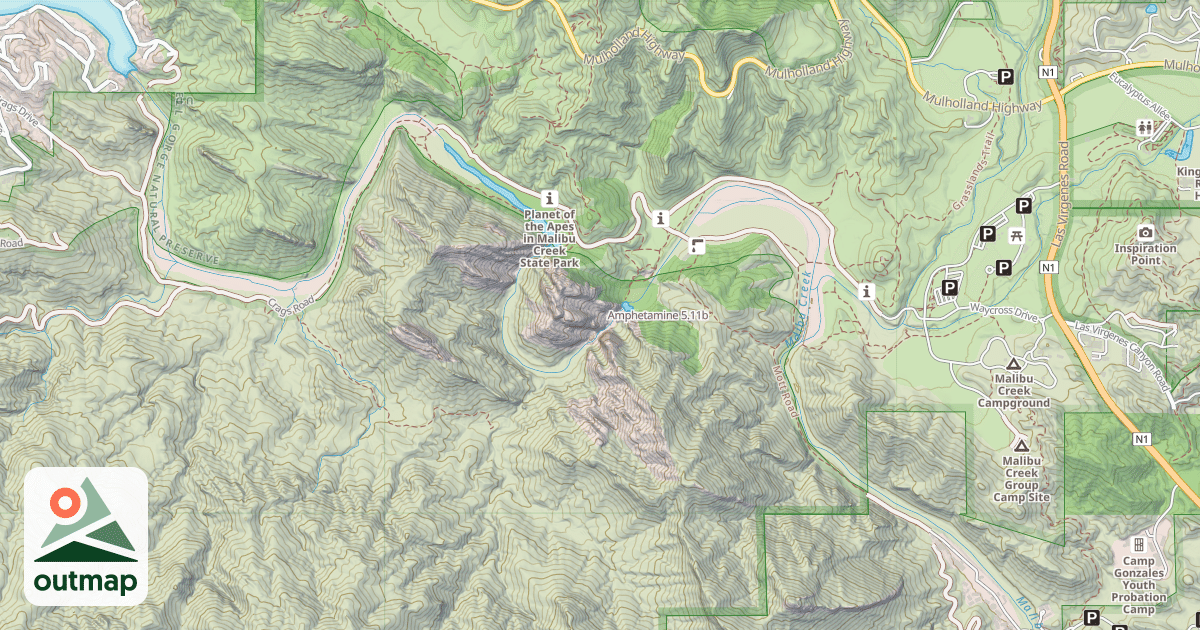 Map of Amphetamine