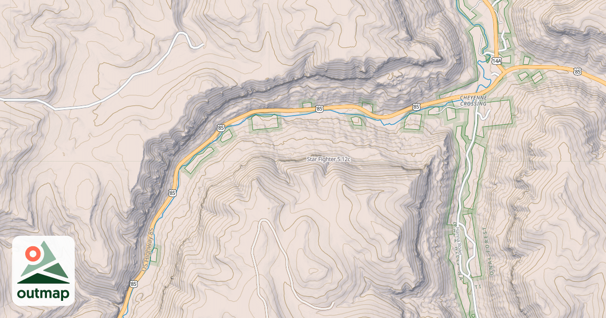 Map of Star Fighter