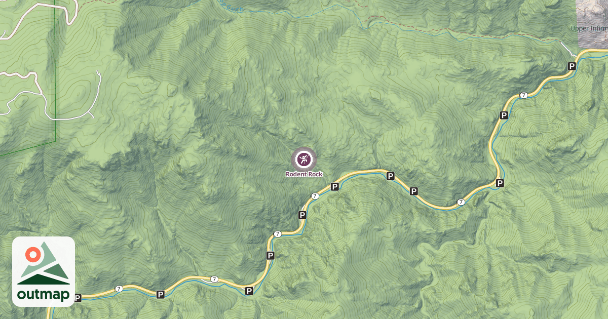 Map of Rodent Rock