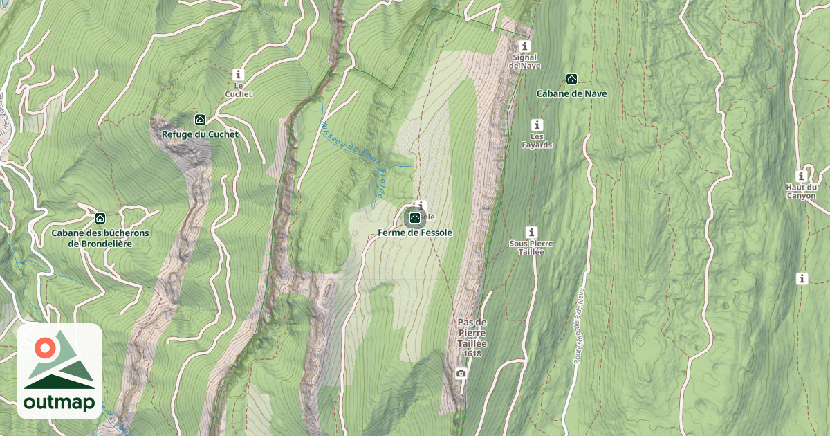 Map of Ferme de Fessole