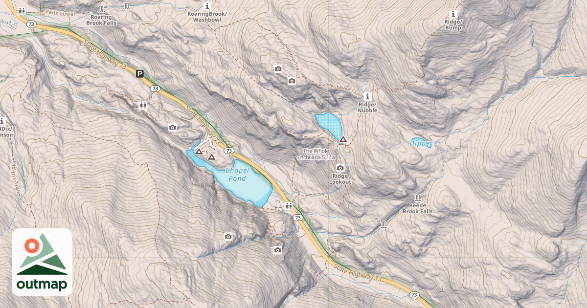 Map of The Whole Enchilada