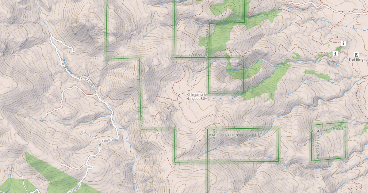 Map preview of Chimpmunk Hangout