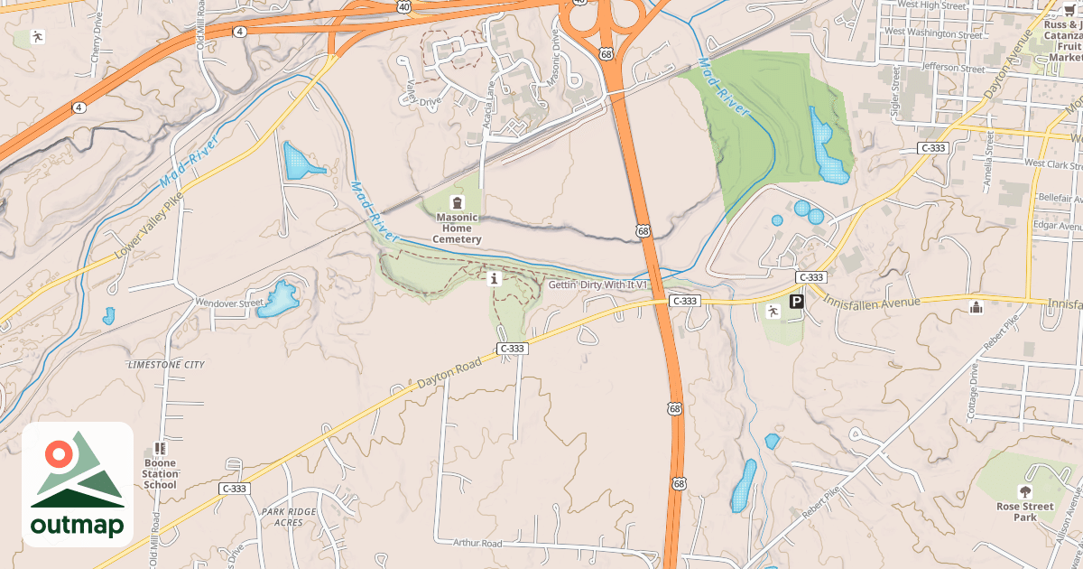 Map of Gettin' Dirty With It