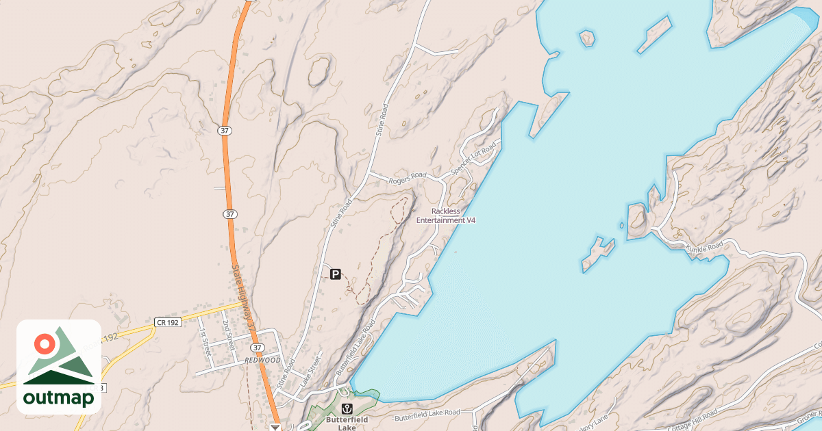Map of Rackless Entertainment