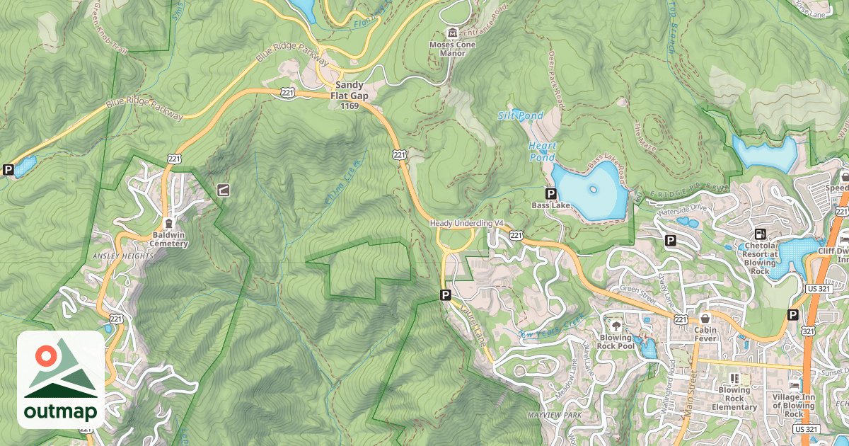 Map of Heady Undercling
