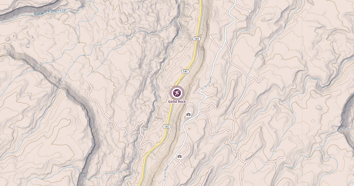 Map preview of Gelid Rock