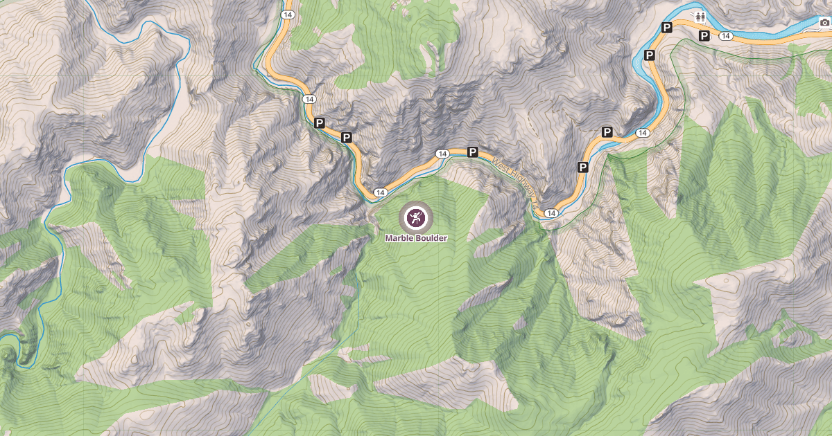Map preview of Marble Boulder