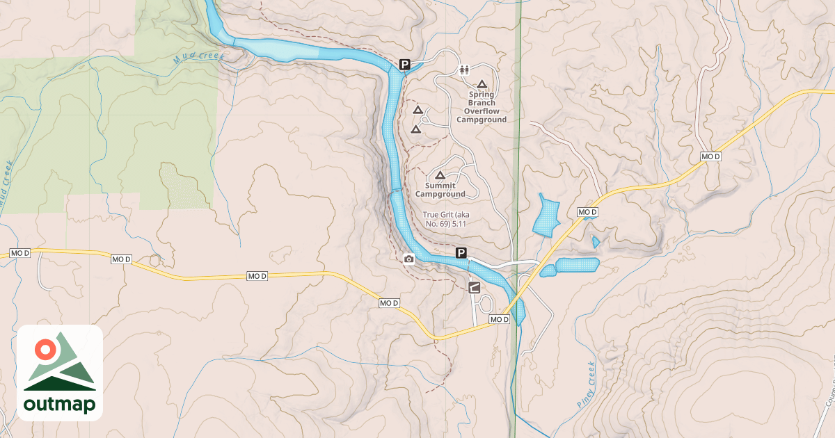 Map of True Grit (aka No. 69)
