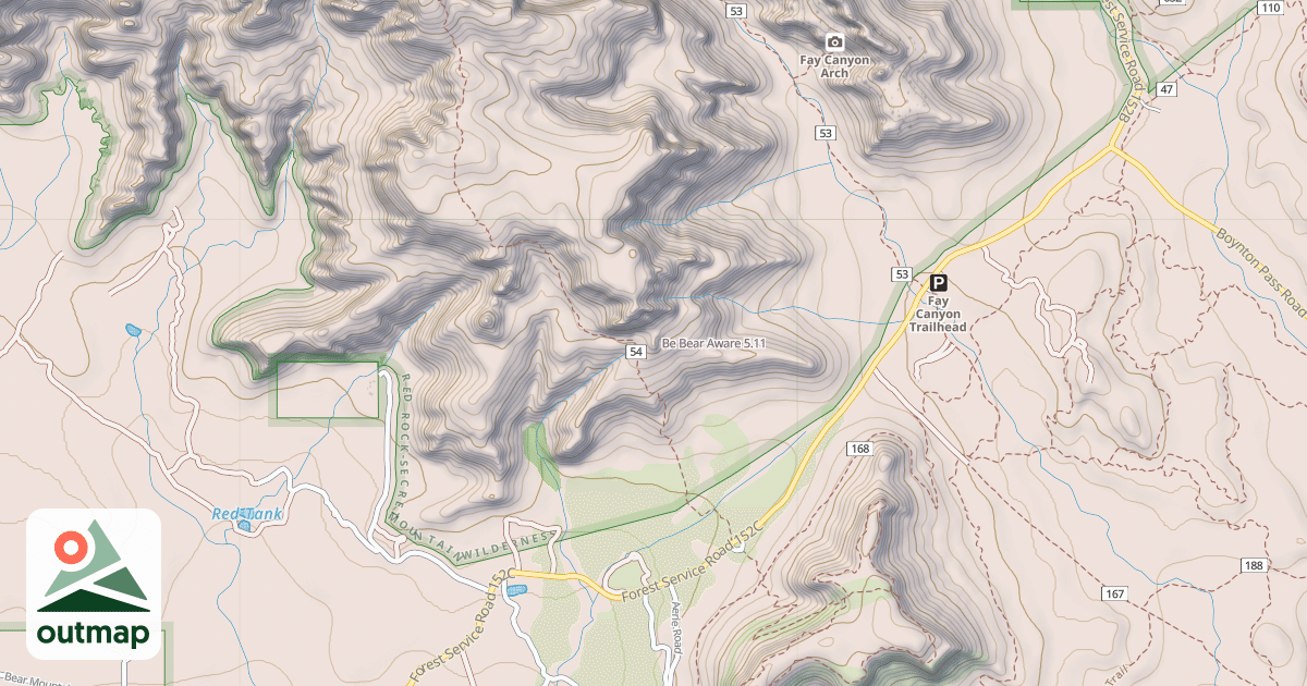 Map of Be Bear Aware