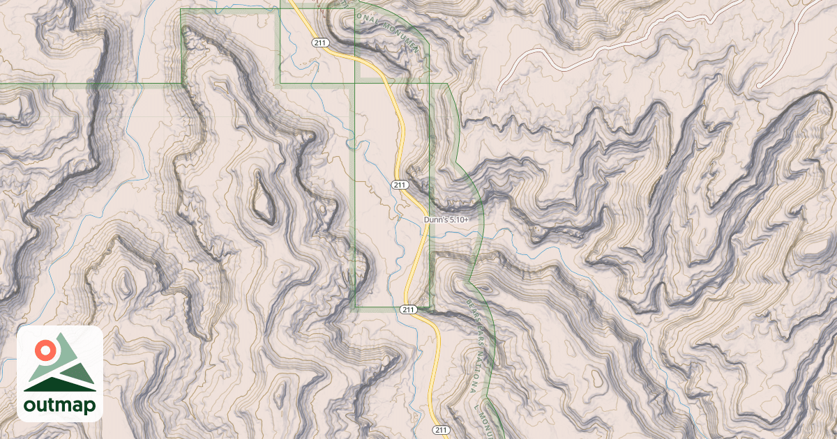 Map of Dunn's