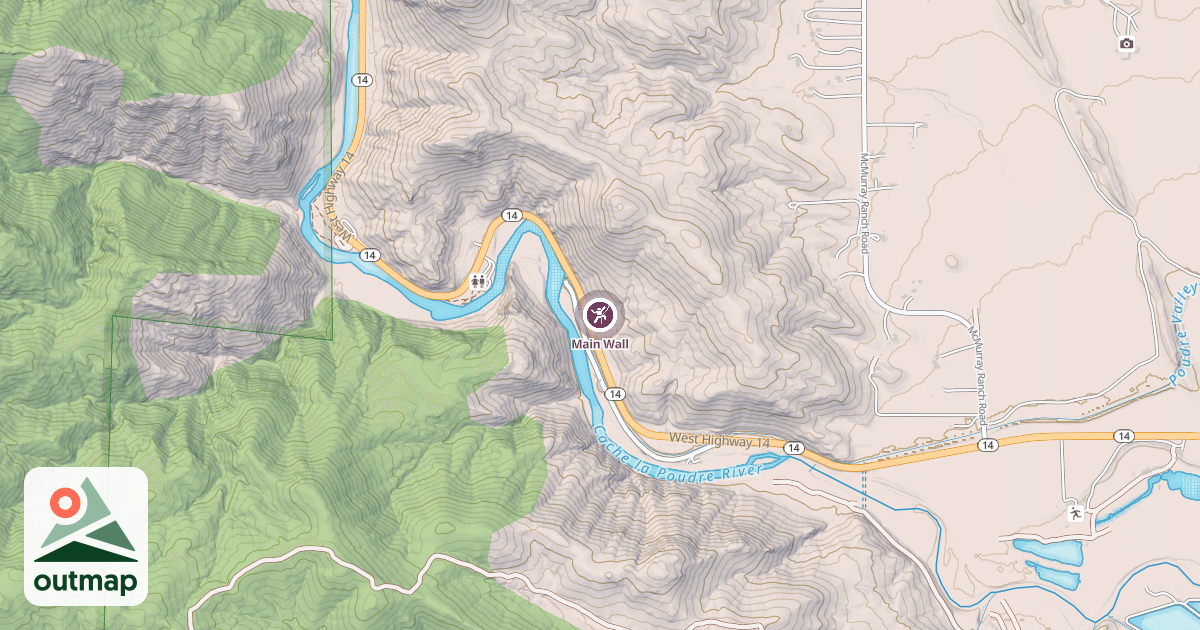 Map of Main Wall