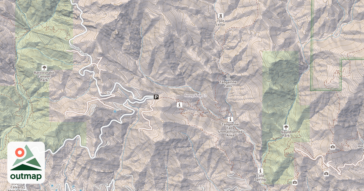 Map of Penny Ante