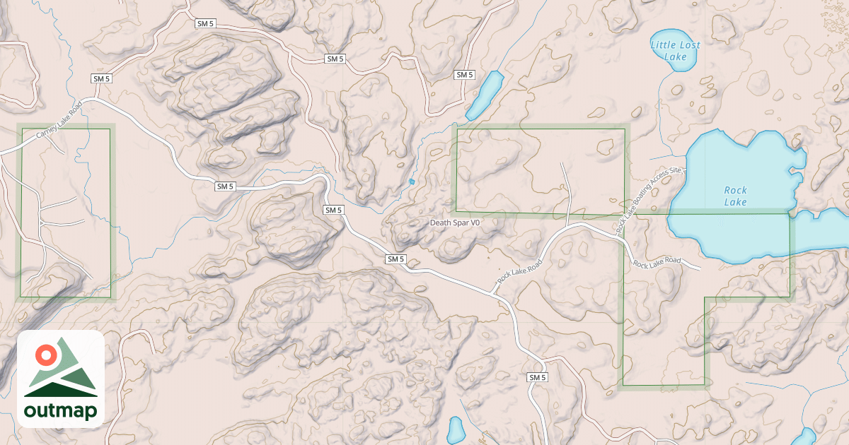 Map of Death Spar