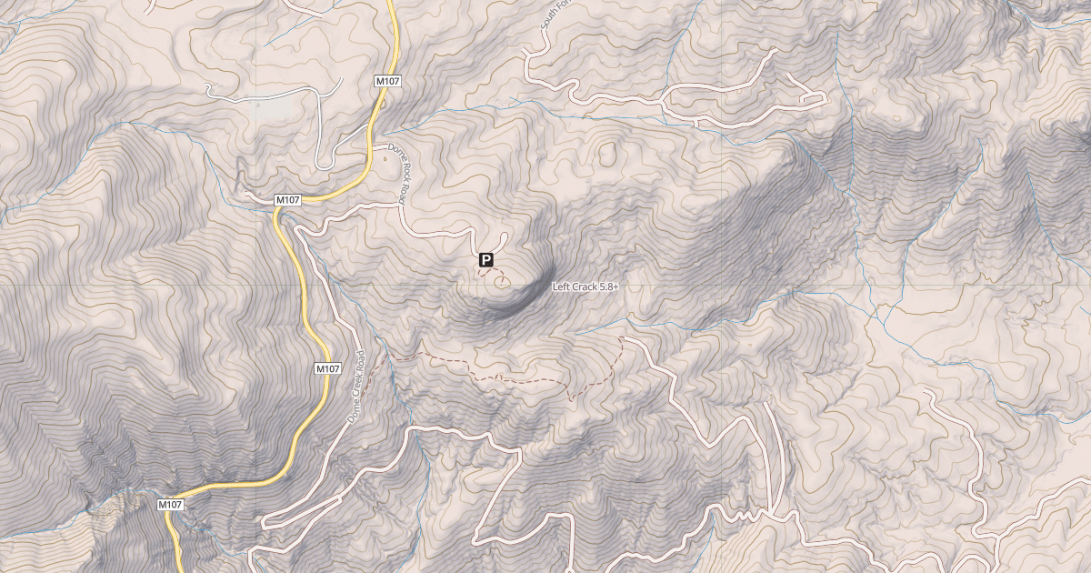 Map preview of Left Crack
