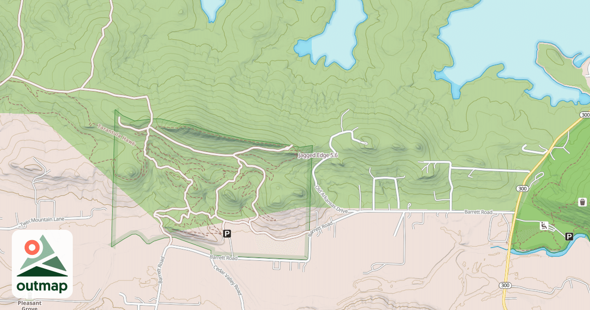 Map of Jagged Edge