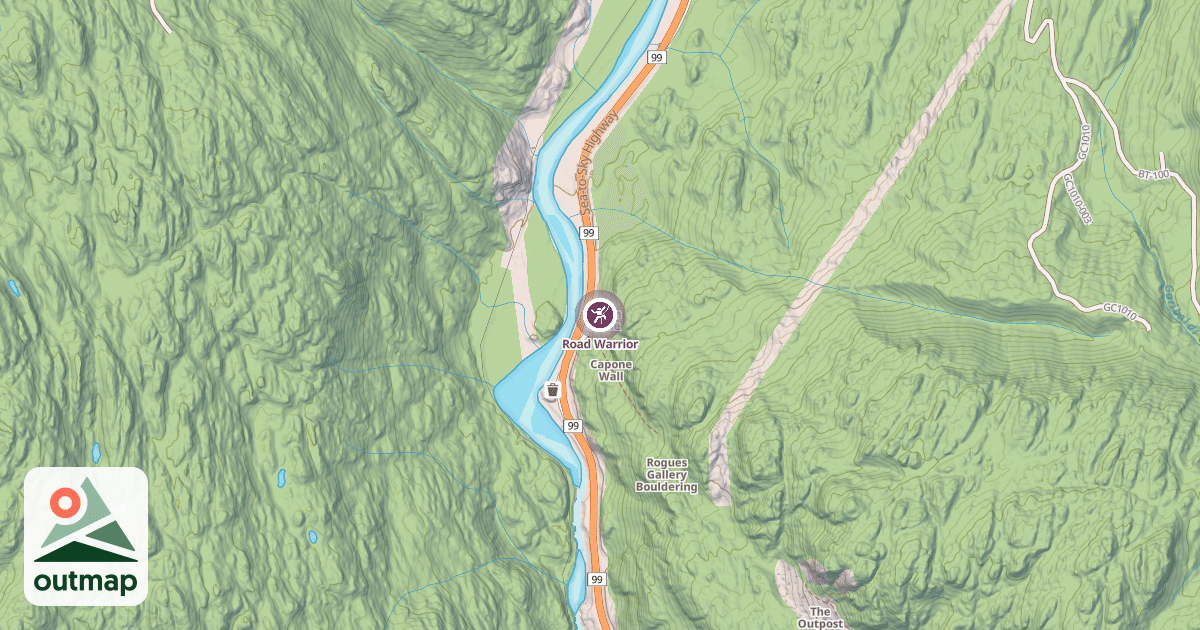 Map of Road Warrior