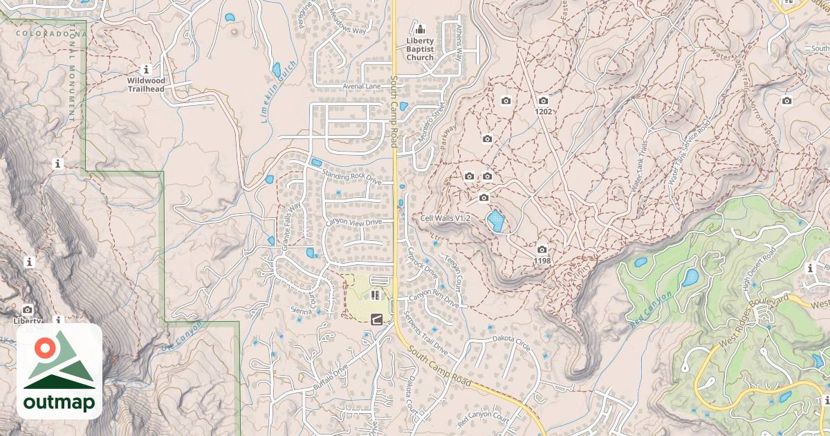 Map of Cell Walls