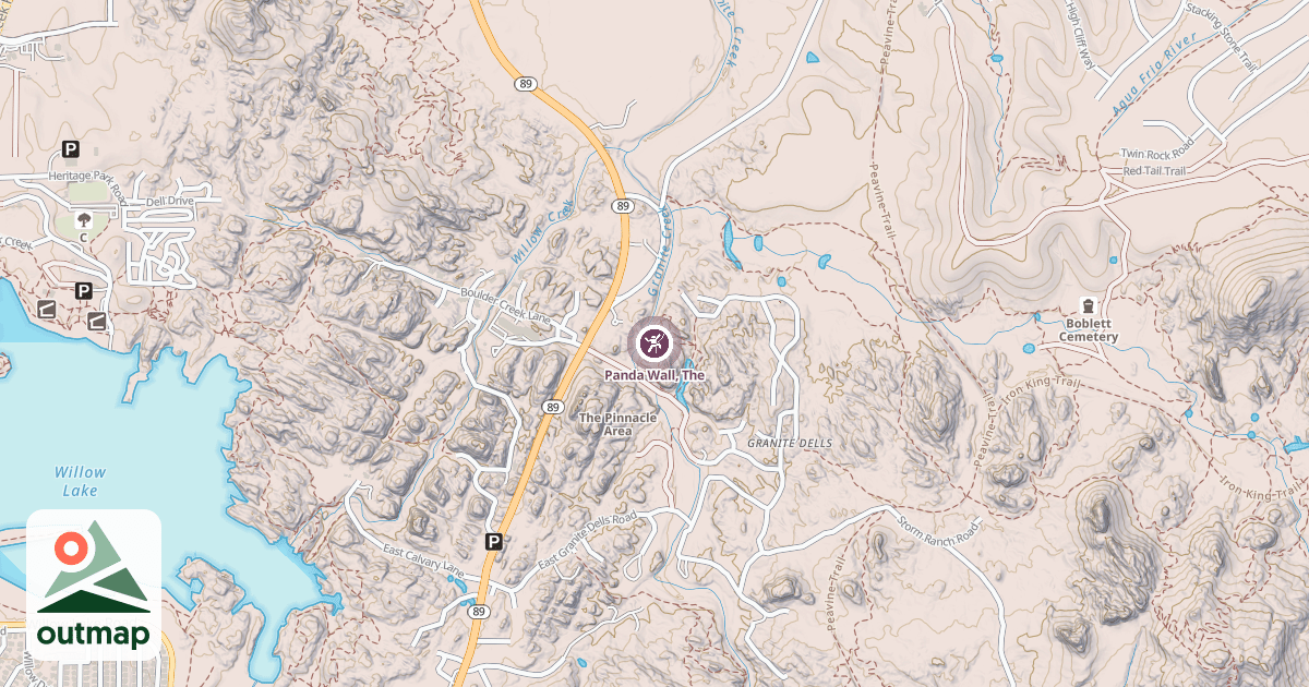 Map of Panda Wall, The
