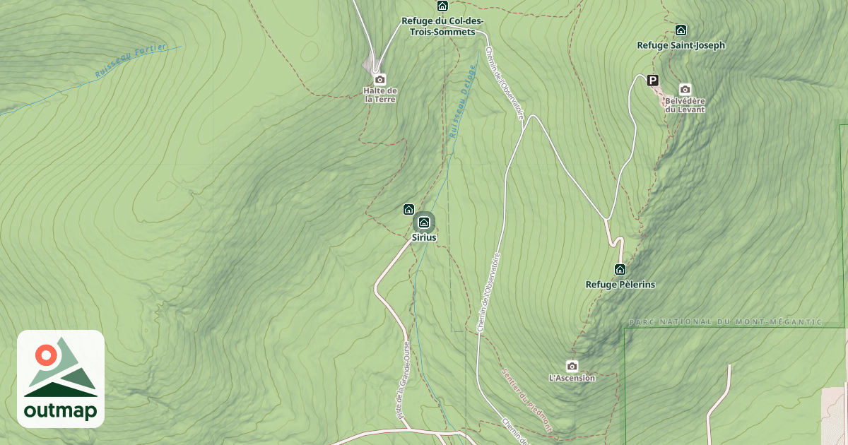 Map of Sirius