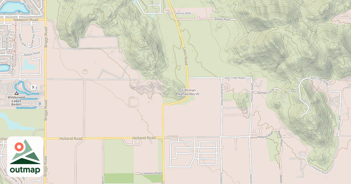 Map of A Woman Named Rita