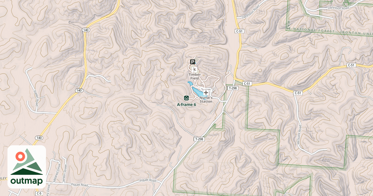 Map of A-frame 6