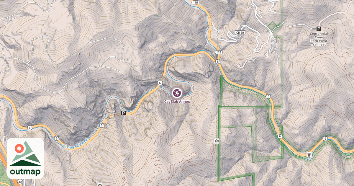 Map of Cat Slab Annex