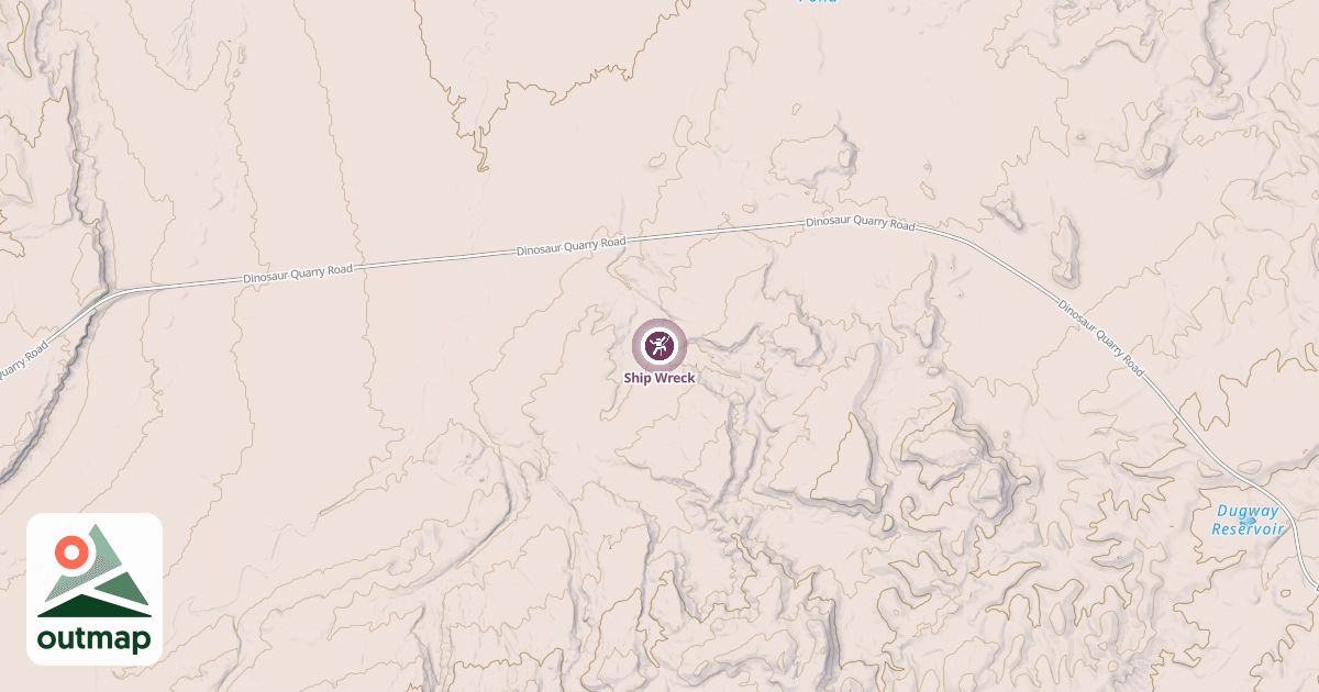 Map of Ship Wreck