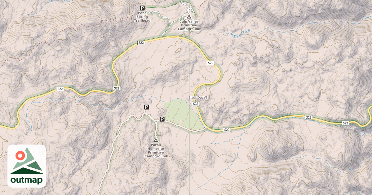 Map of Black Dot