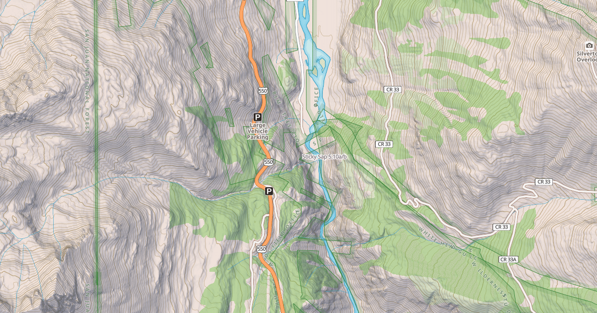 Map preview of Sticky Sap