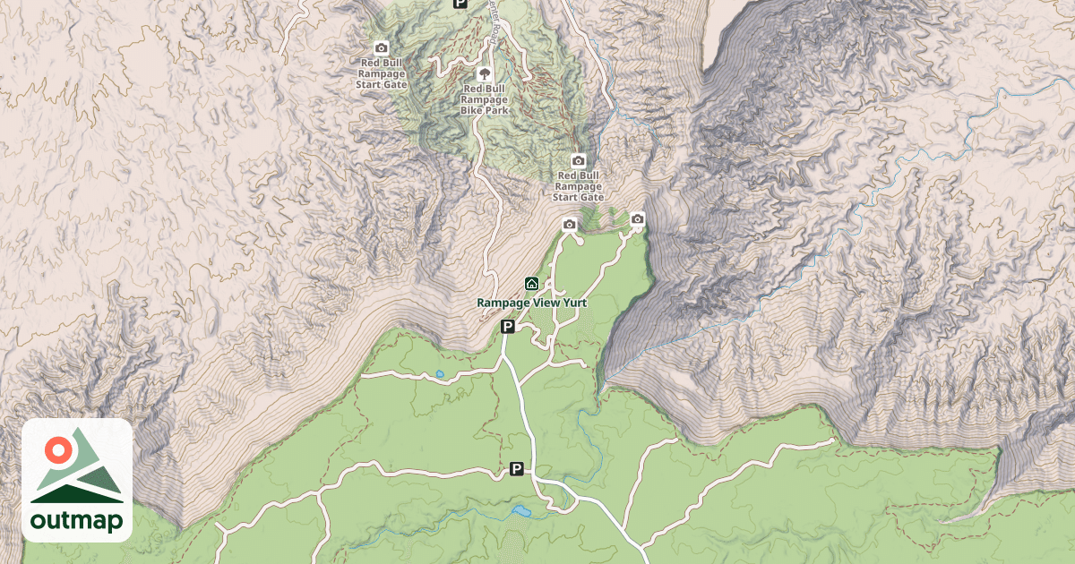 Map of Kolob View Yurt