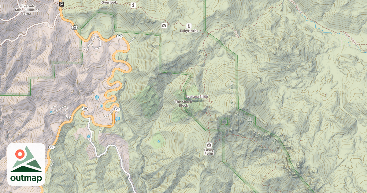 Map of Svetlana
