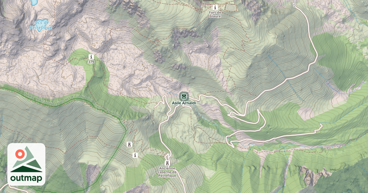Map of Asile Arnaldi
