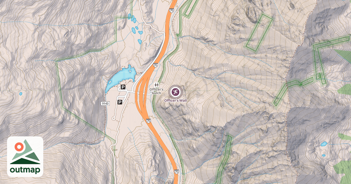 Map of Officer's Wall