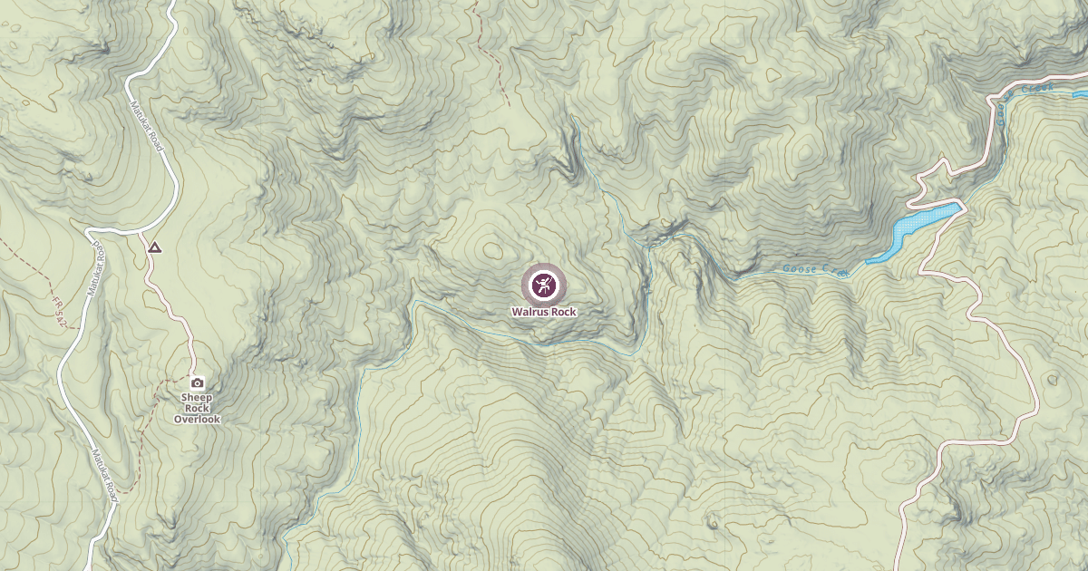 Map preview of Walrus Rock