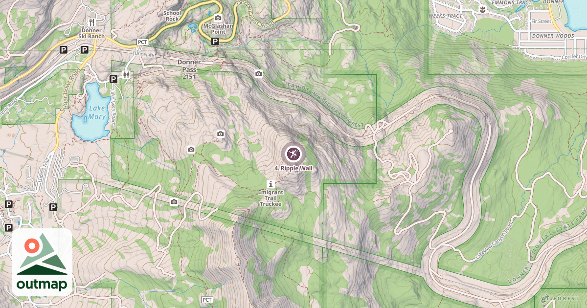 Map of 4. Ripple Wall